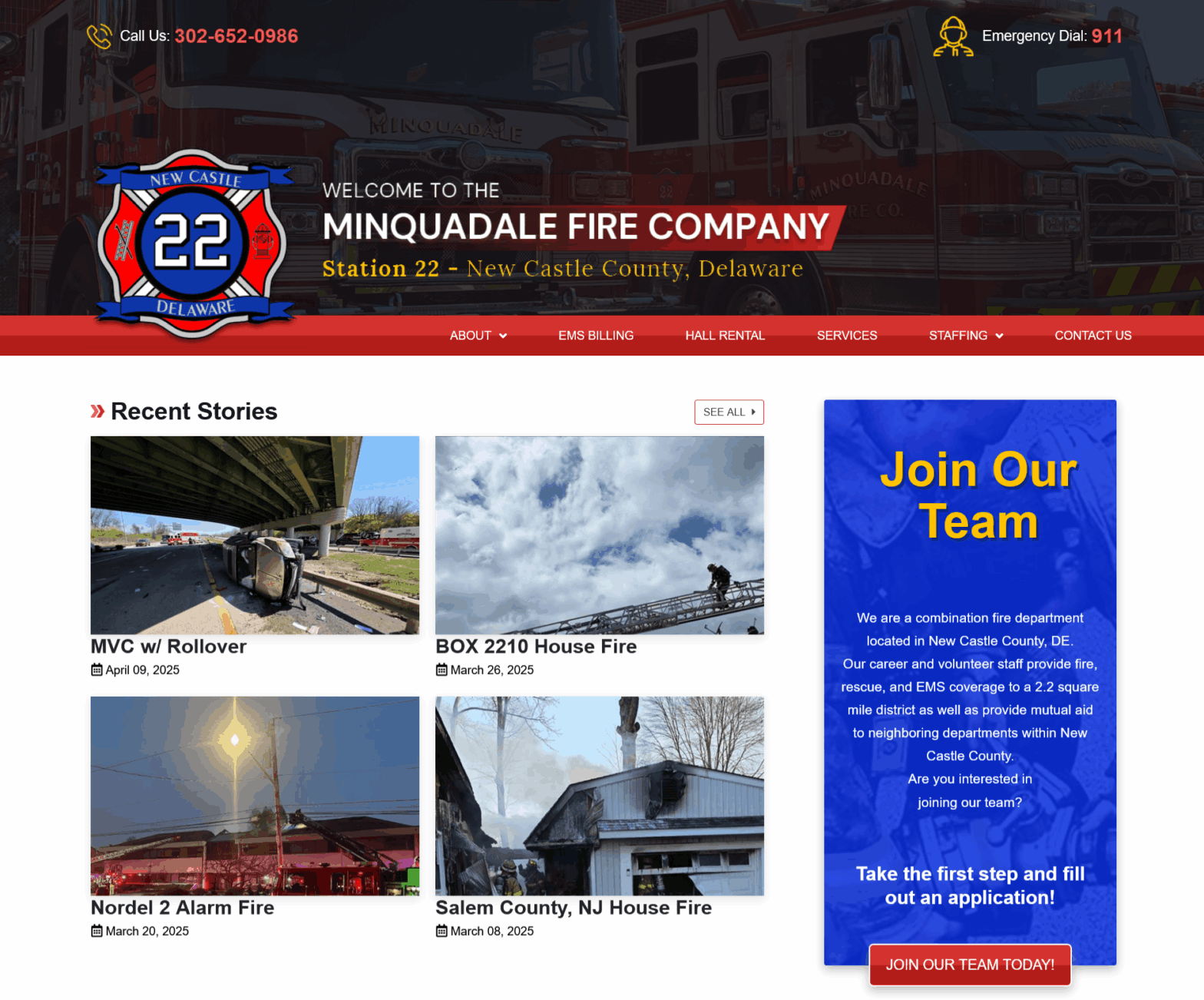 Minquadale Fire Compan