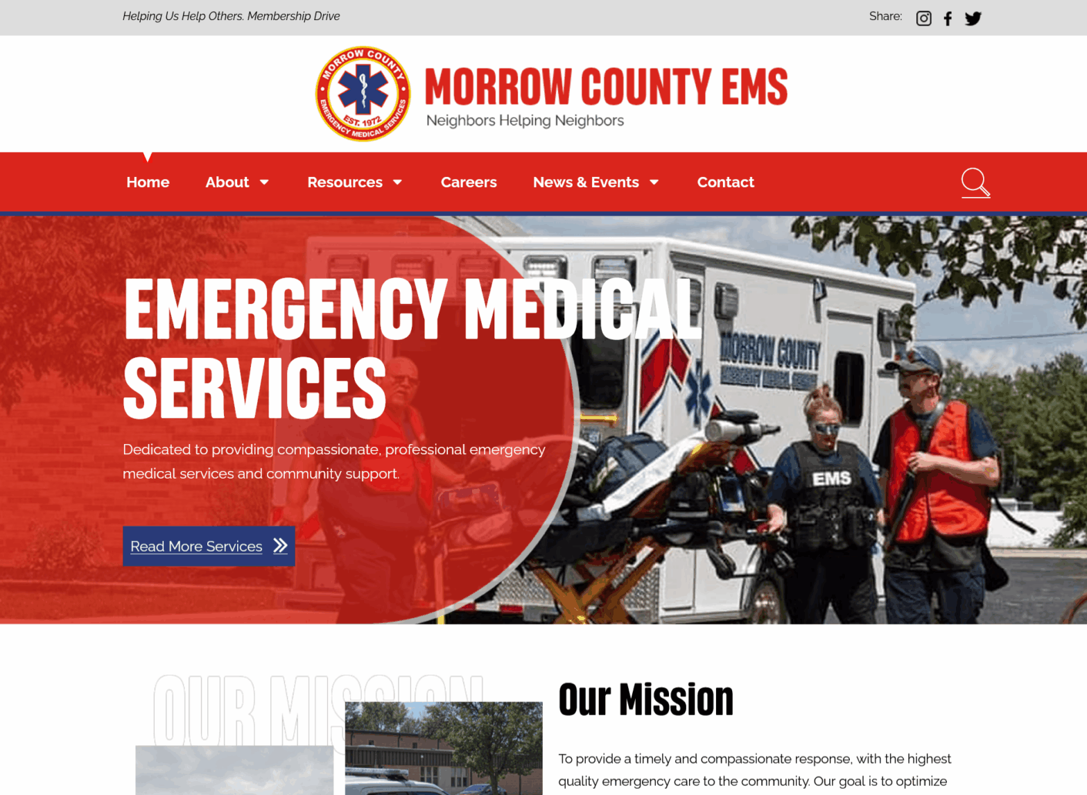 Morrow County Emergency Services